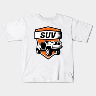SUV Car Logo Kids T-Shirt